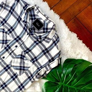RAILS Sleeveless Flannel Shirt